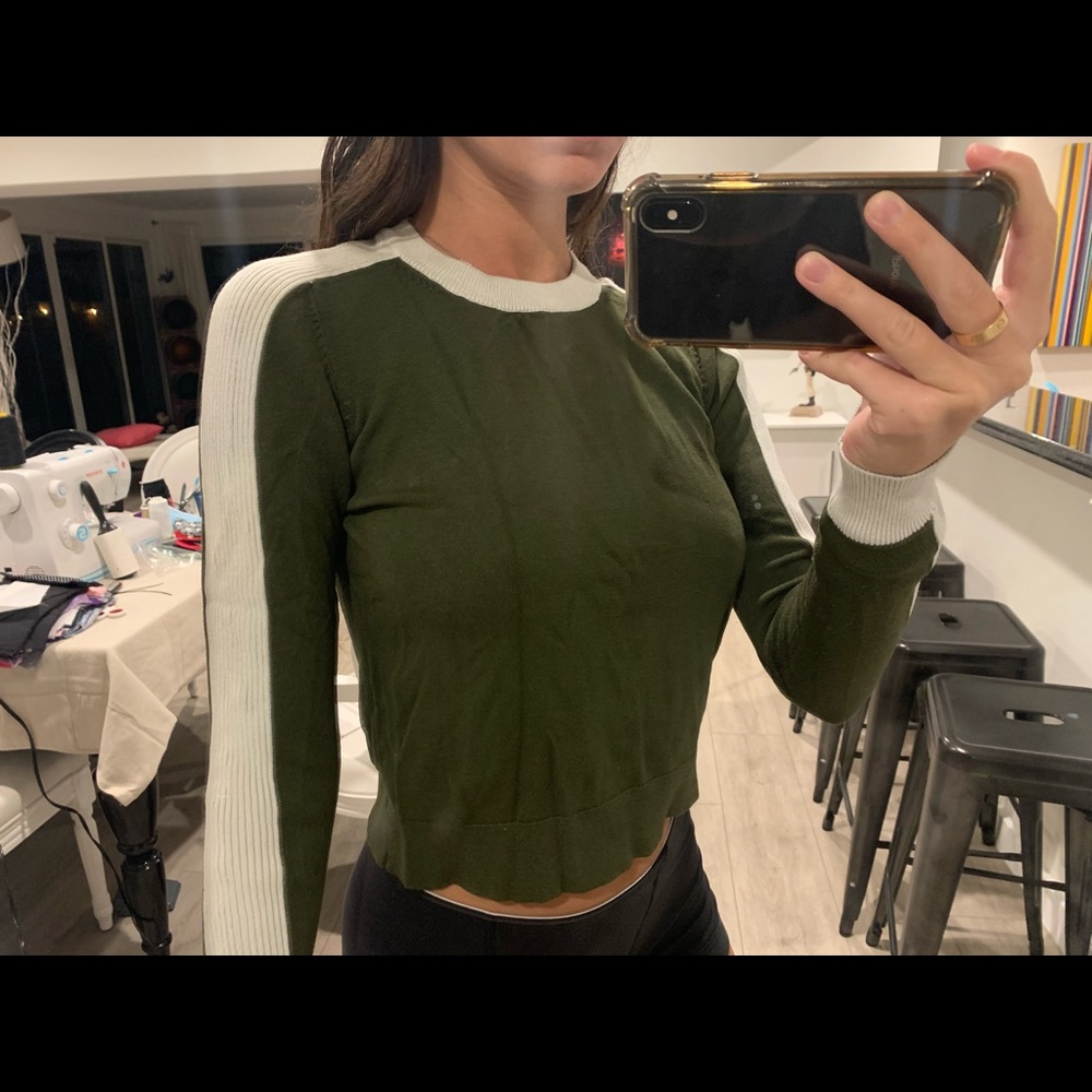 Zara sweater green
